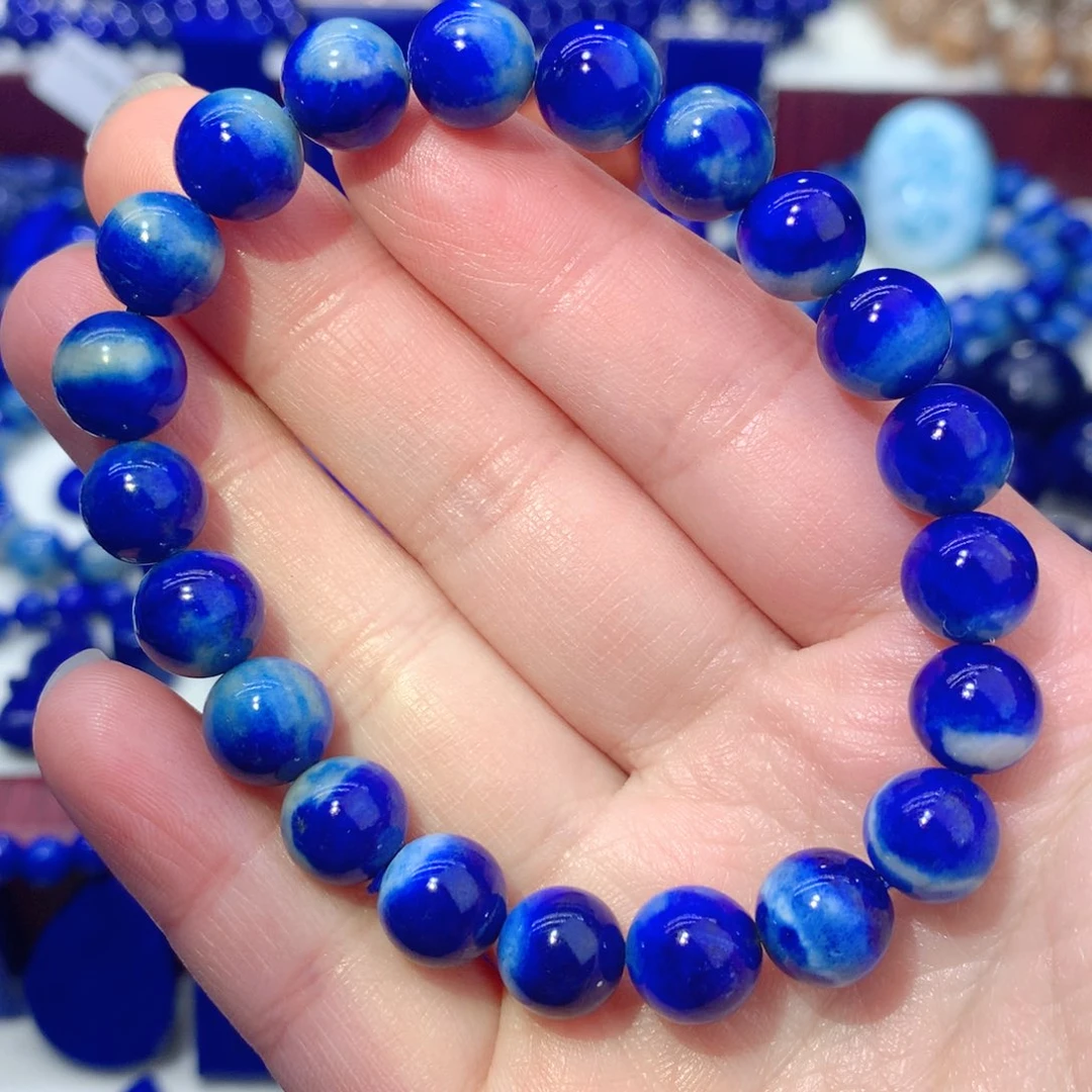 青金石未镶嵌9m玉化手链