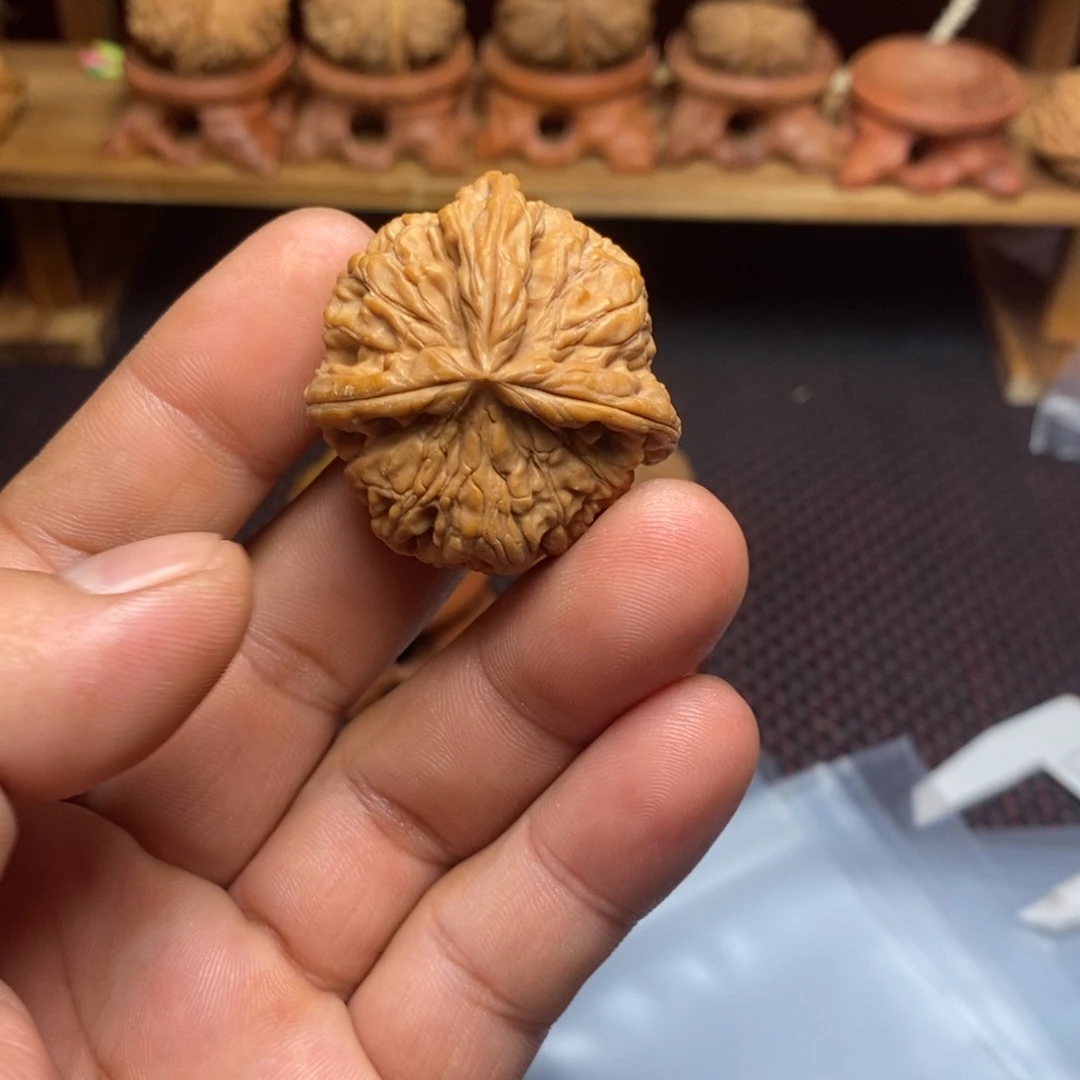 魃***弩文玩核桃把件文玩