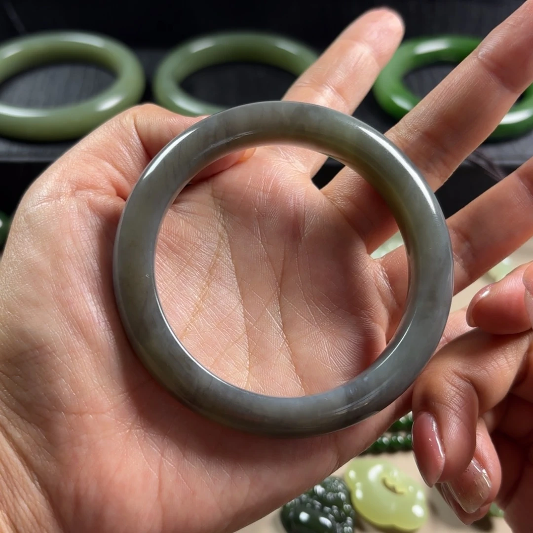 颈饰未镶嵌和田玉57➕圈口