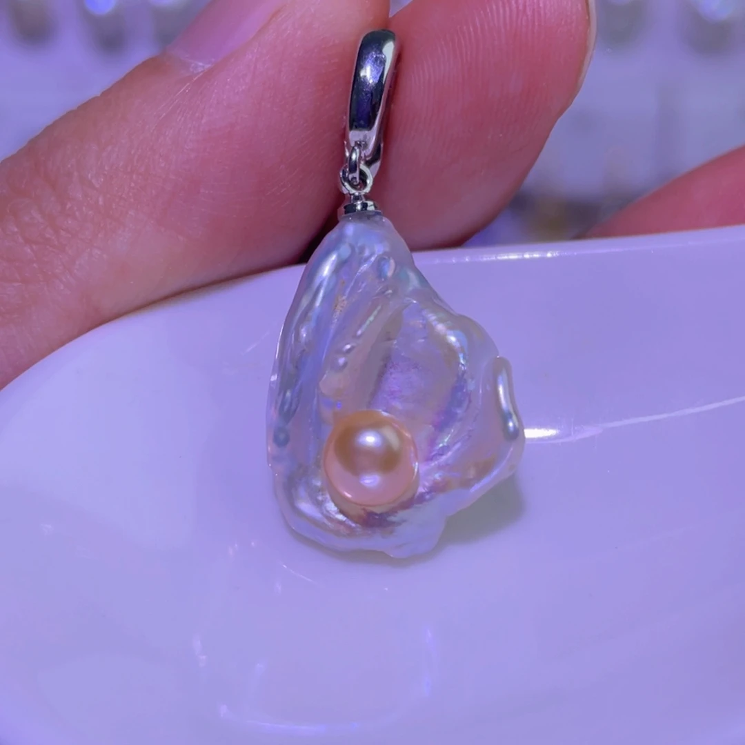 淡水珍珠天然淡水珍珠吊坠未镶嵌