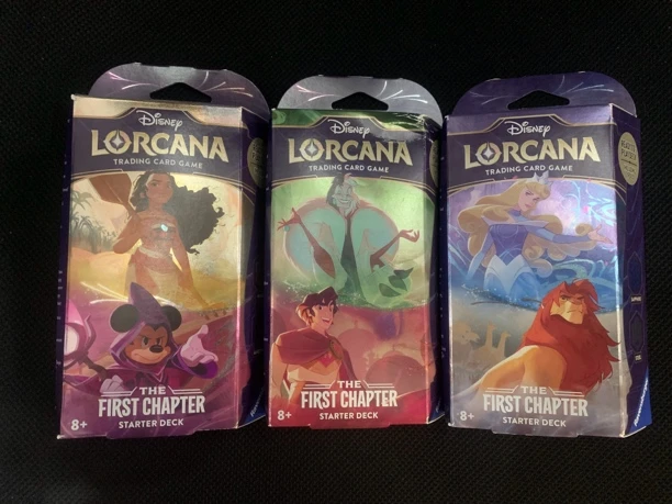 2023  lorcana 第一章 美版 预组 tcg 对战 1 盒【默认代拆】