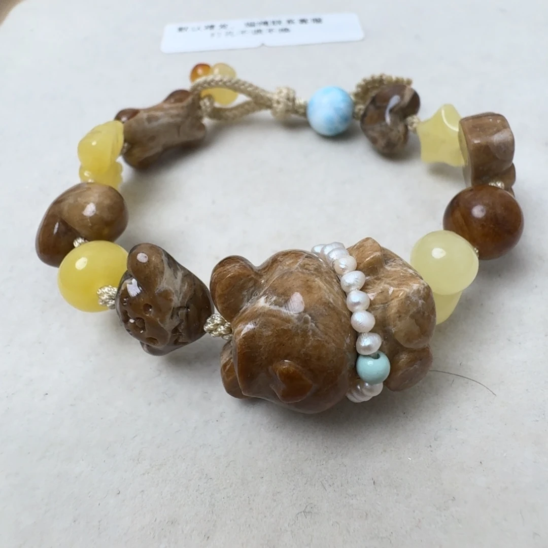 蜜蜡未镶嵌珠宝奇石超过七天不退不换