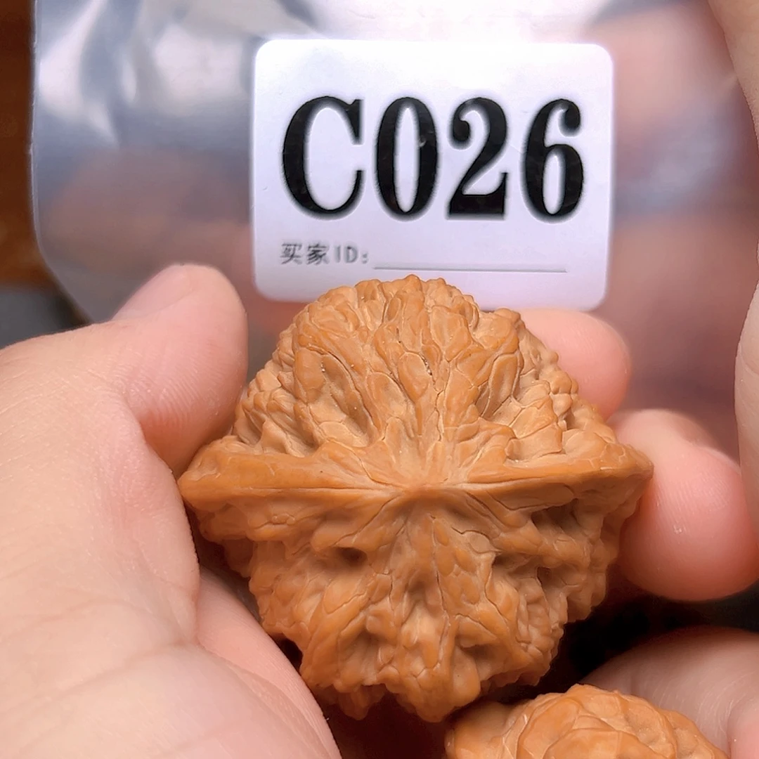 一***，吊坠文玩核桃46野牛