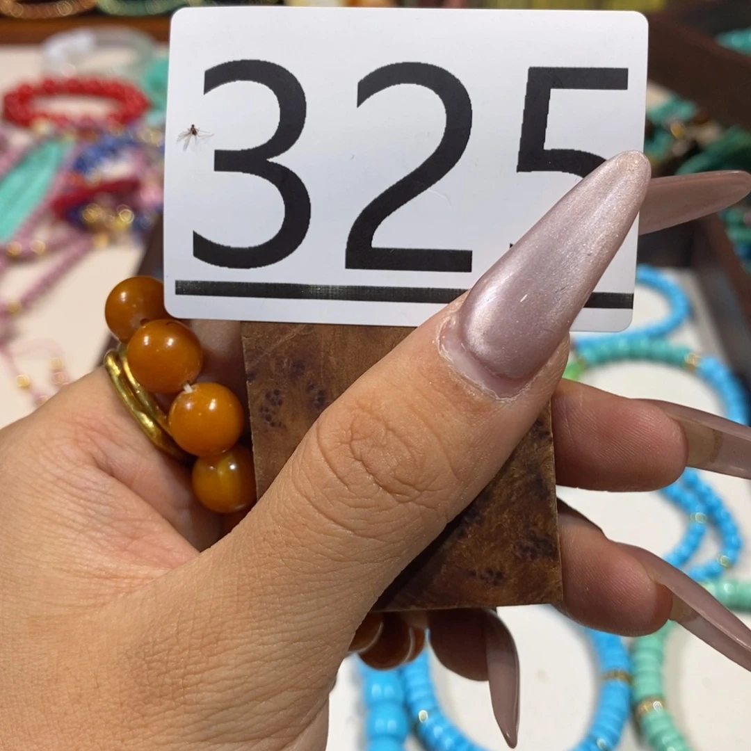 木圆珠圆雕手工串325