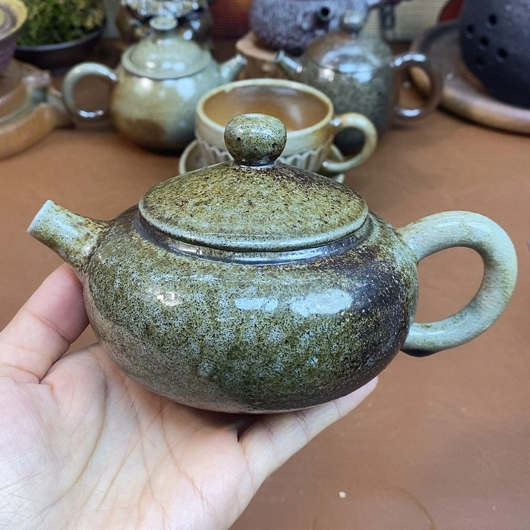 壶柴烧泡茶壶一物一拍240