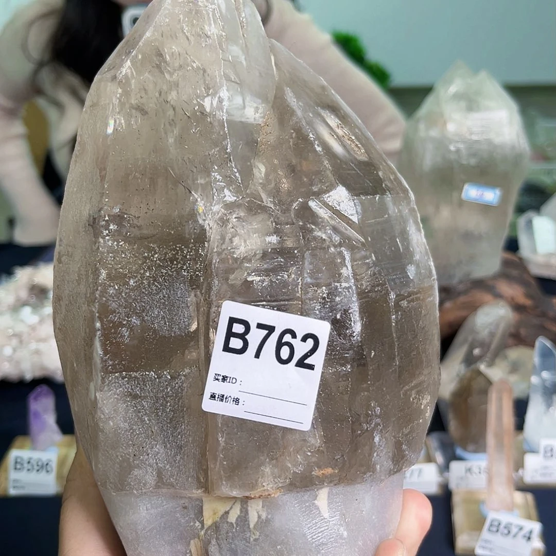 水晶天然水晶家居摆件未镶嵌席*雨