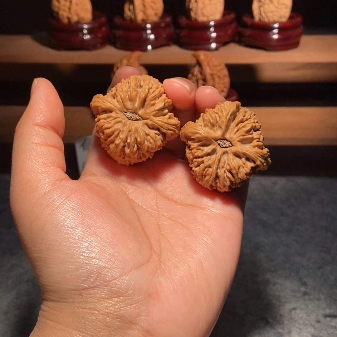 核桃手串/手链大眼仔39南疆全品红皮