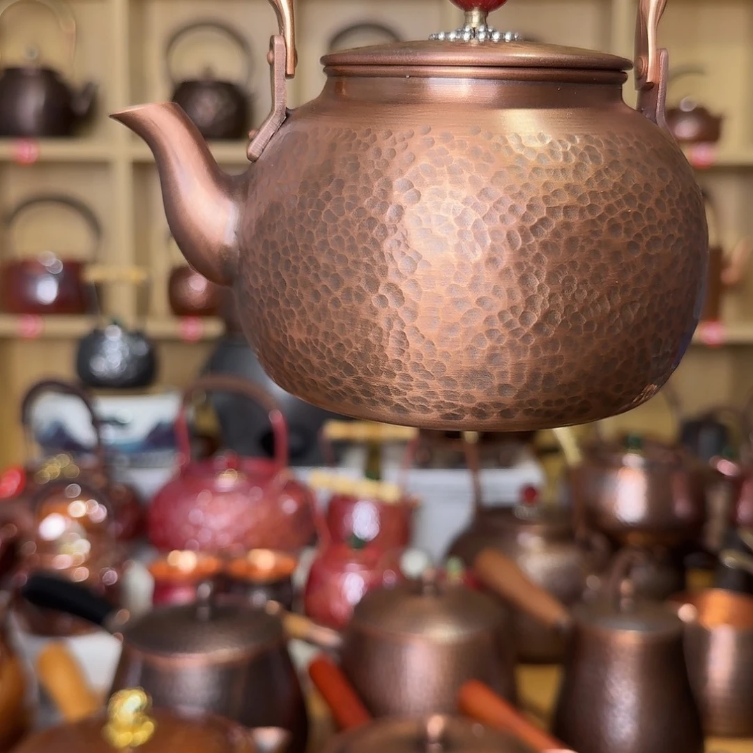 600毫升紫铜提梁壶