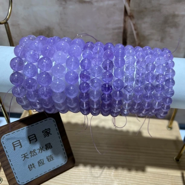 【月月家】F008冰糯种克鲁兹单圈手串 多样性发其一