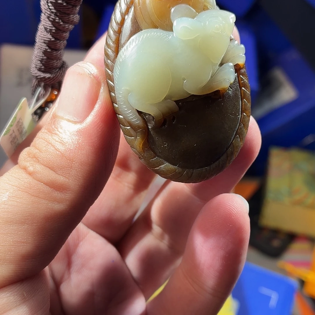 和田玉（糖玉）未镶嵌包链