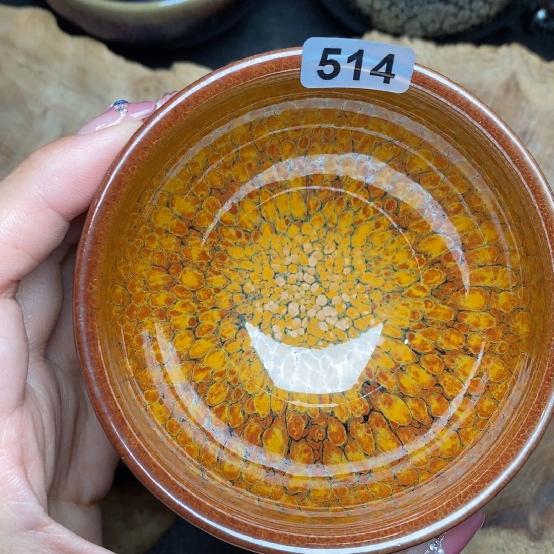 茶盏建窑建盏主人杯514