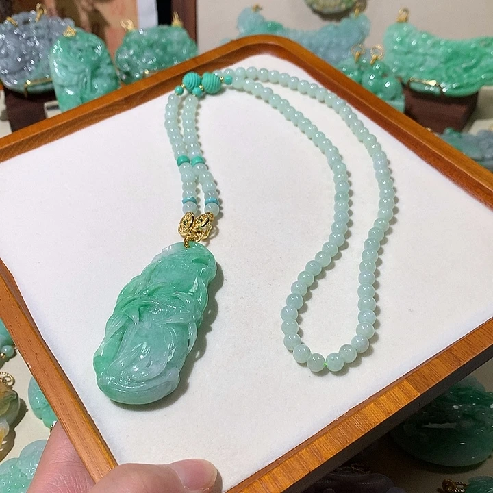 颈饰未镶嵌翡翠翡翠吊坠