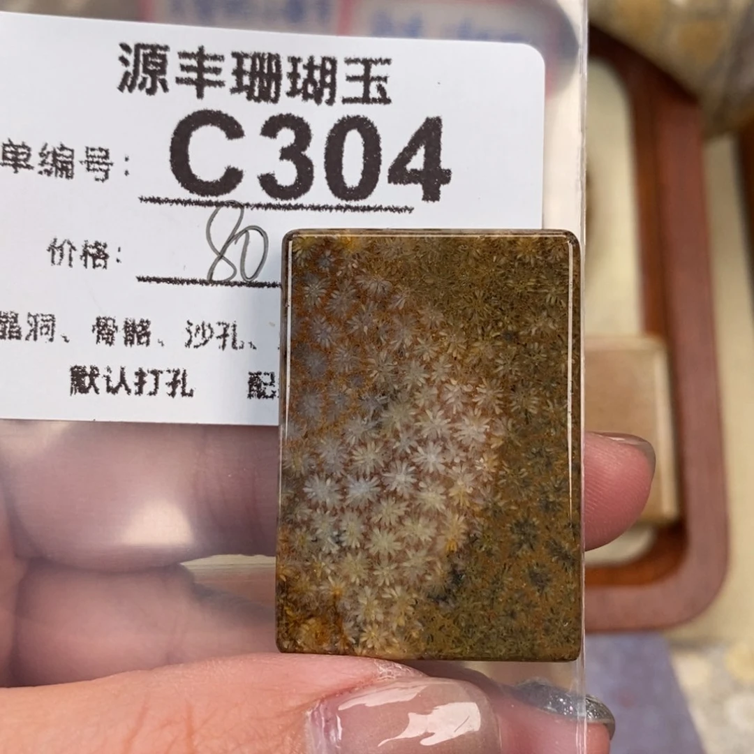 硅化玉颈饰未镶嵌胧*