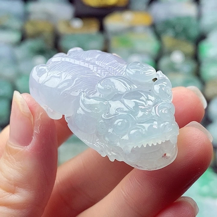 颈饰未镶嵌翡翠天然