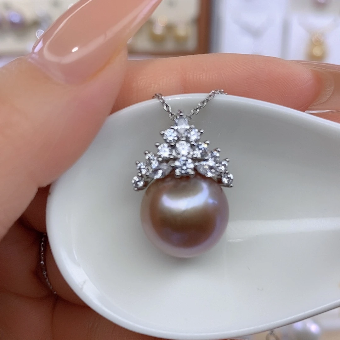 颈饰淡水珍珠合金F