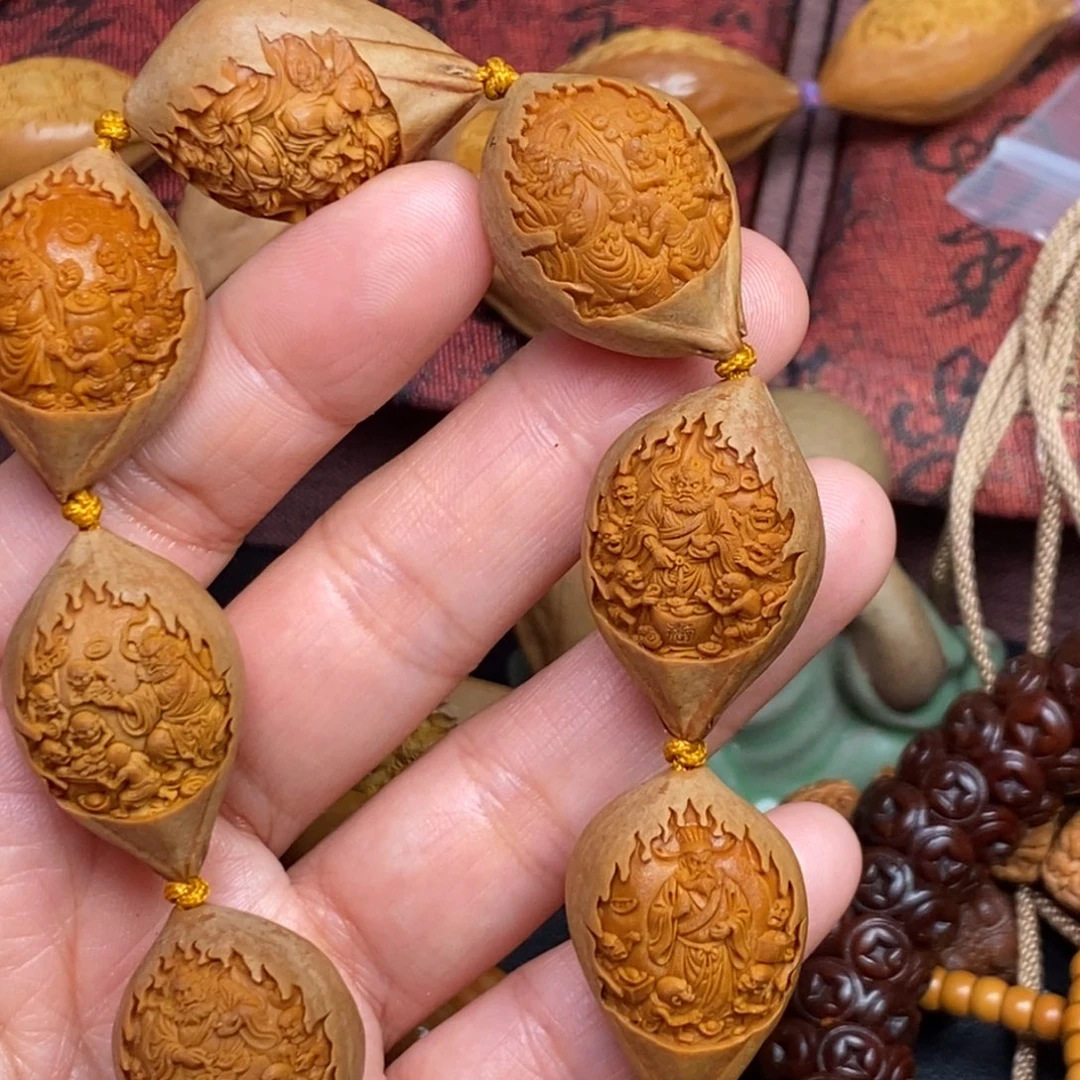 橄榄核吊坠橄榄核雕刻手串