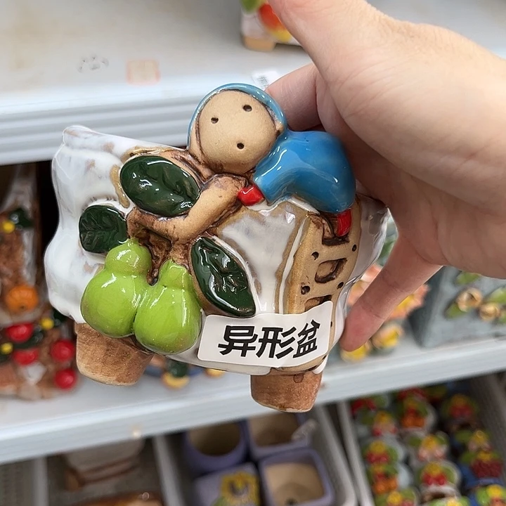 紫砂花盆粗陶材质多肉花盆