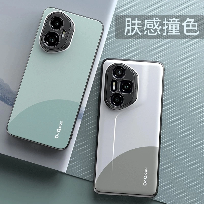 适用华为荣耀300手机壳肤感轻奢软壳超薄 300pro全包保护套防摔壳