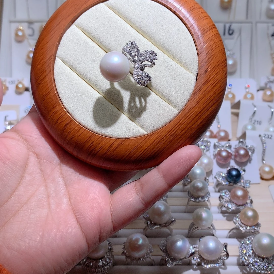 戒指淡水珍珠未镶嵌CC14.2mm