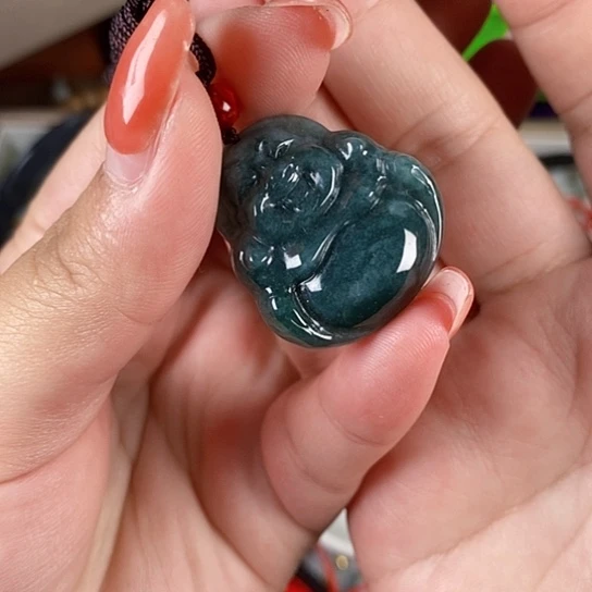 翡翠未镶嵌颈饰天然翡翠