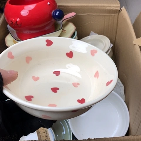 盘陶瓷制品满25拼单发货默认微瑕