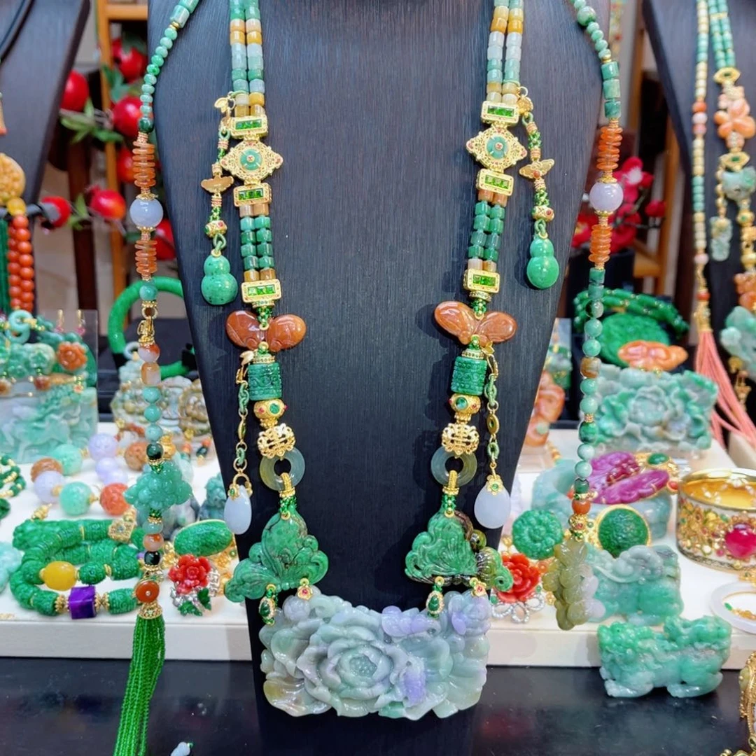 翡翠颈饰合金48小时鉴赏期