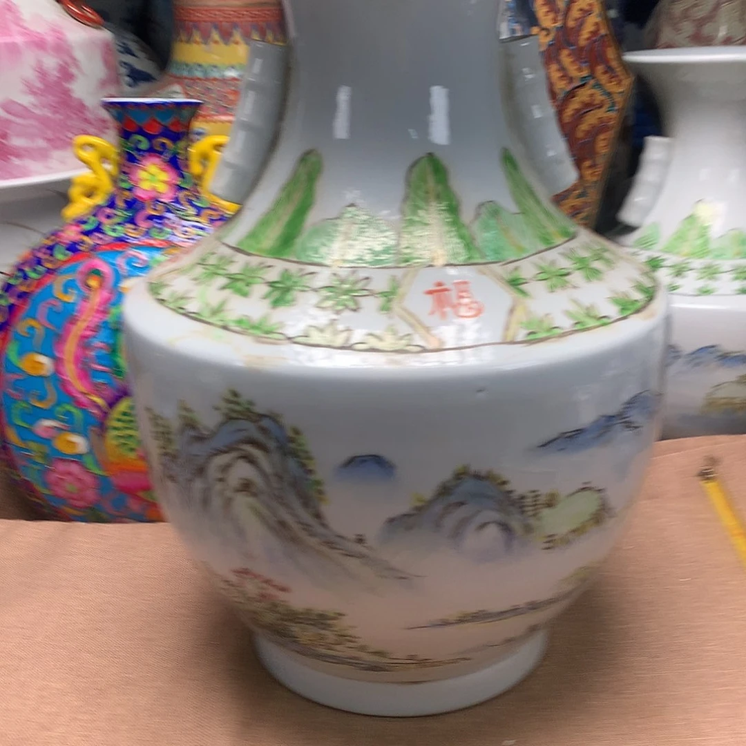 摆件景德镇陶瓷花瓶