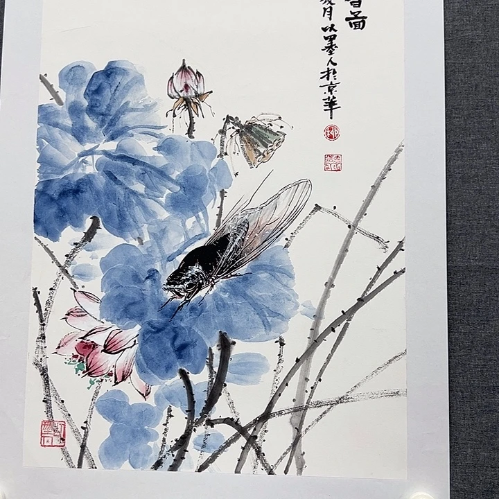 国画书画作品多次