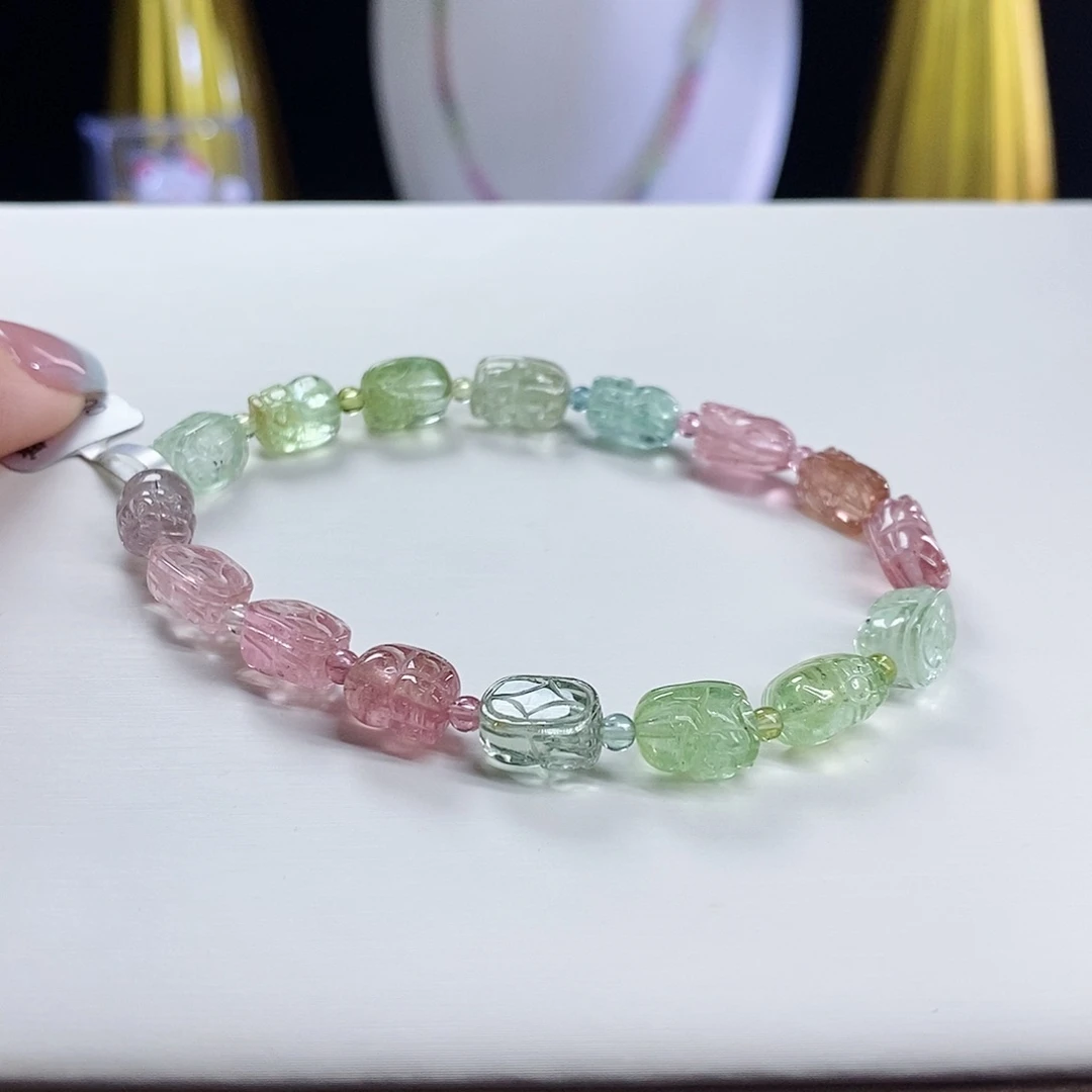 手链未镶嵌碧玺貔貅