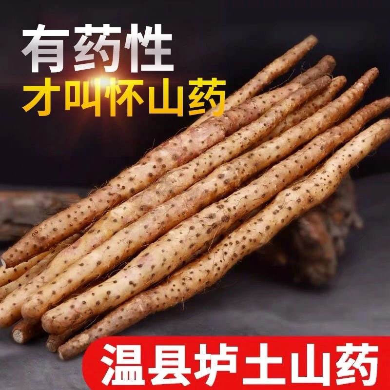 【温县直发】2025焦作新鲜垆土铁棍山药现挖现发干香粉糯DR