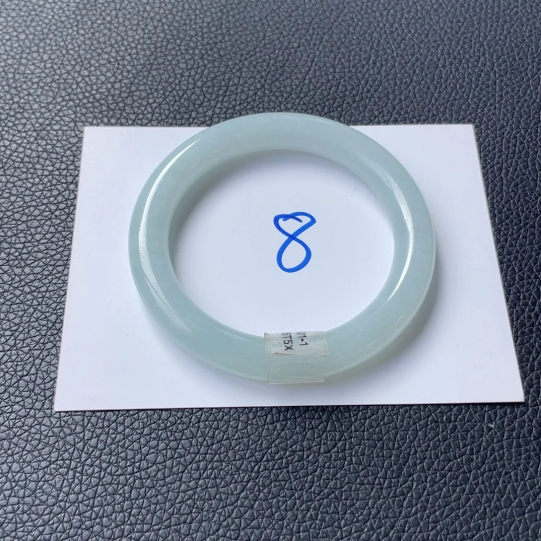 翡翠未镶嵌手镯8号