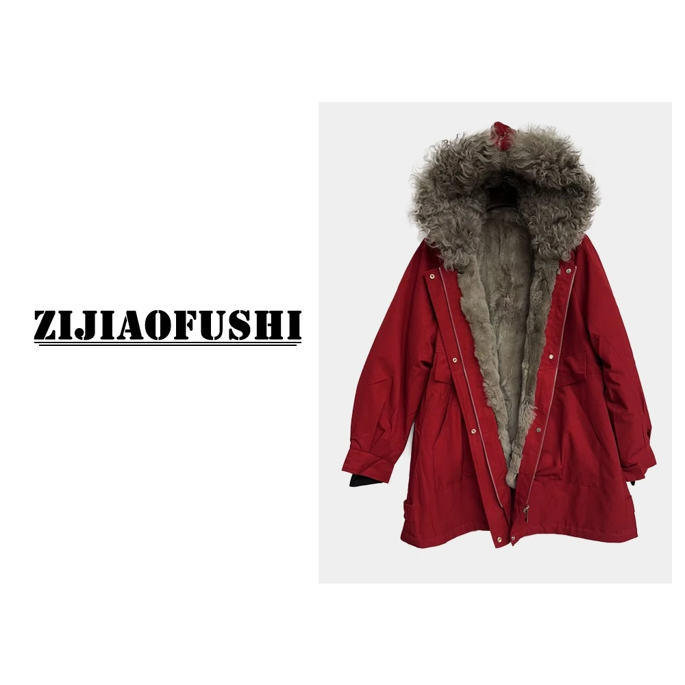 【破冰专属】紫娇服饰   MF-926  时尚保暖冬季款外套   5