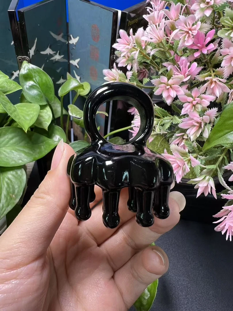 板娘专享 白水黑金刚按摩梳 微瑕福利 随机发货 不退不换 -X165