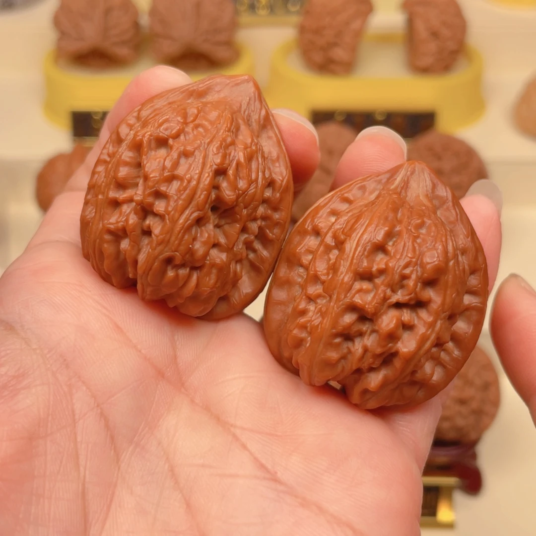 把件文玩核桃老树鸡心36