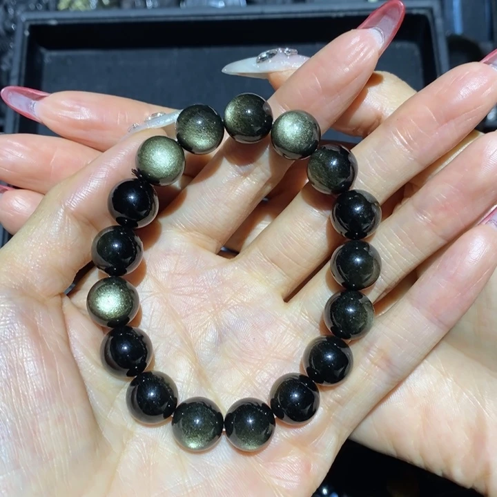 黑曜岩手链未镶嵌没*常