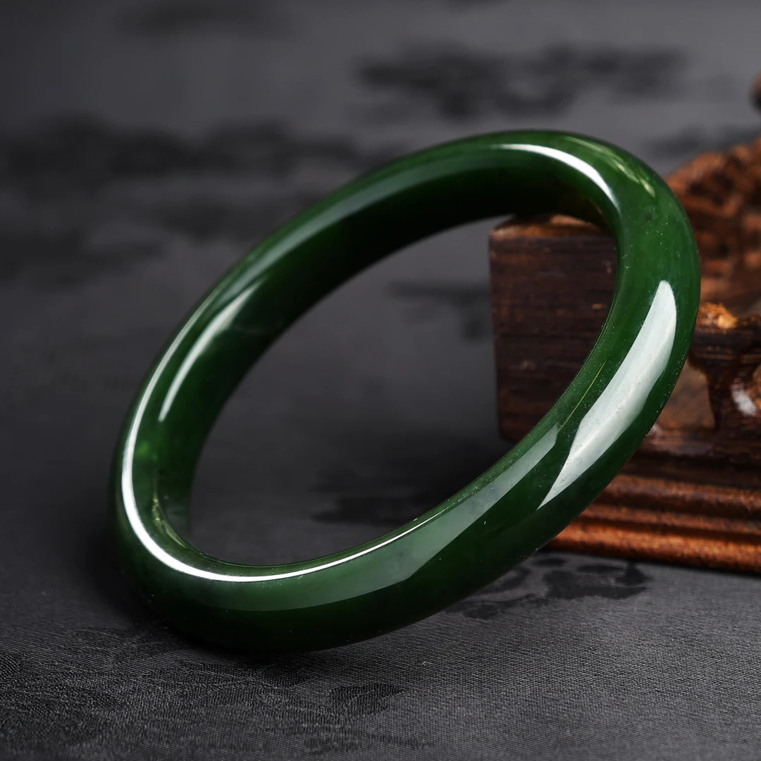 【矿姐珠宝】和田玉手镯多样性发一54-56