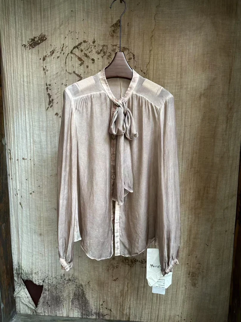 NatureDye 【美侖美奂】CT362618 原创设计植物染衬衫