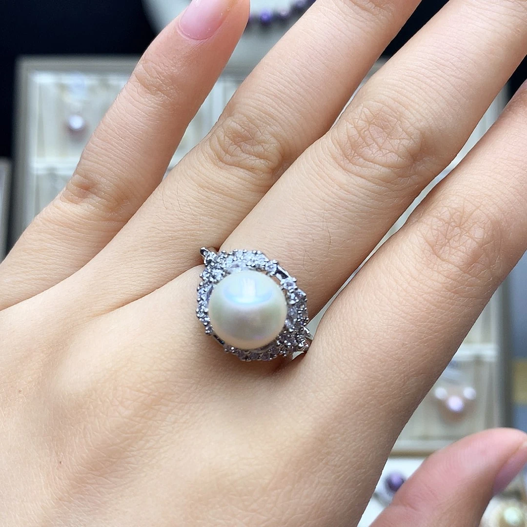 颈饰合金淡水珍珠