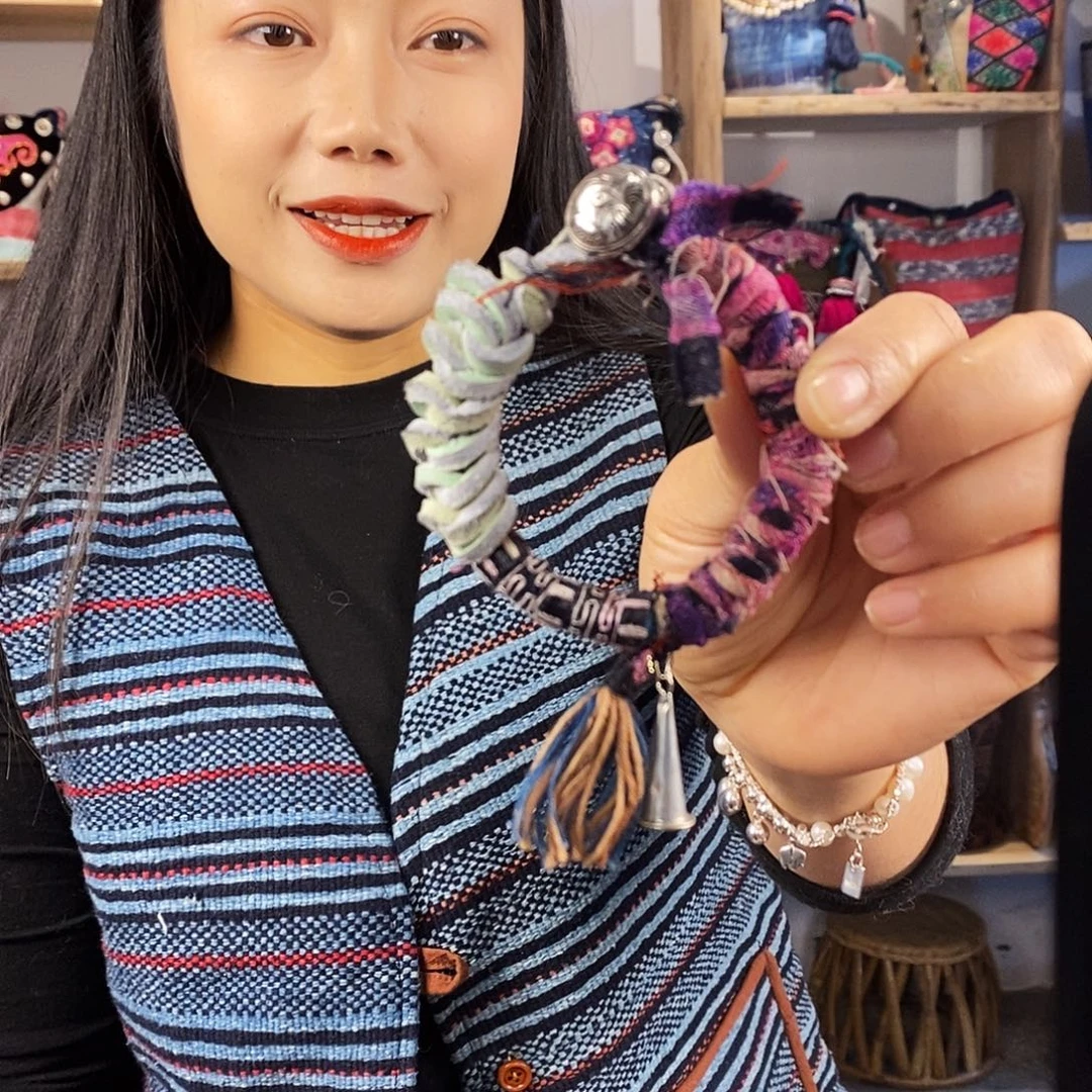 织绣手工制作工艺手绳