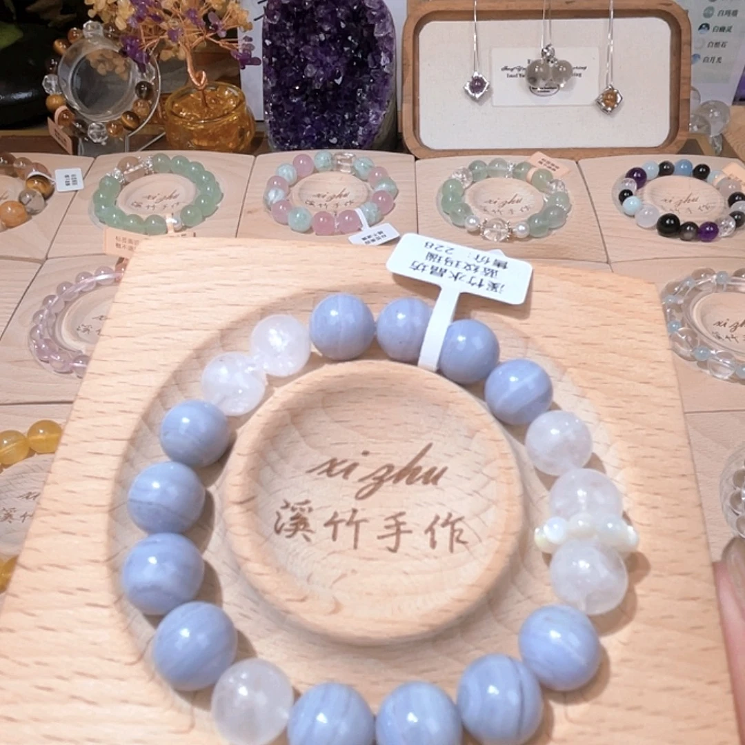 水晶未镶嵌手链天然水晶