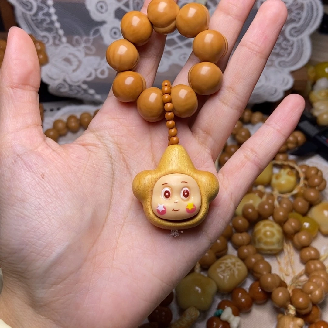 猴头核桃吊坠屁桃卡15