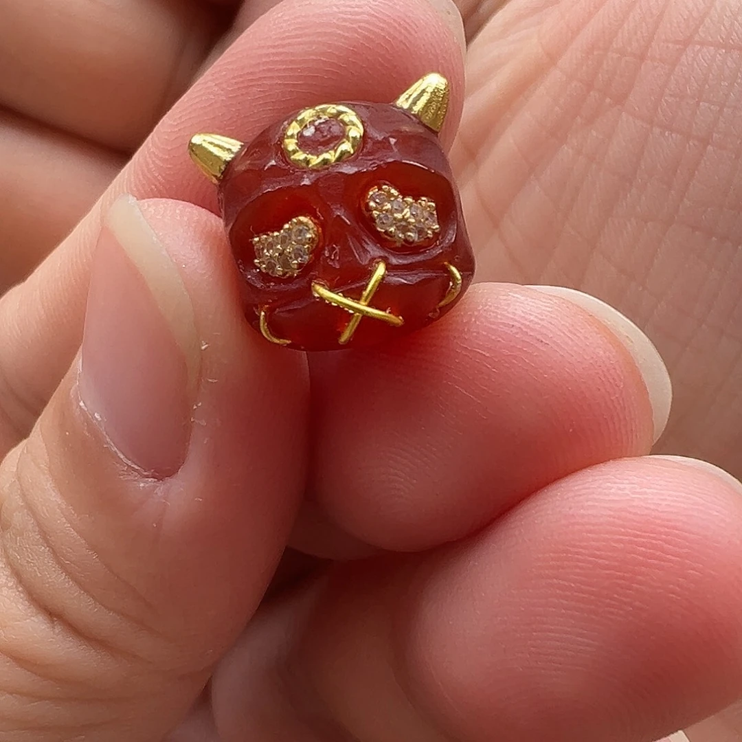 玛瑙/玉髓吊坠(不含链)未镶嵌