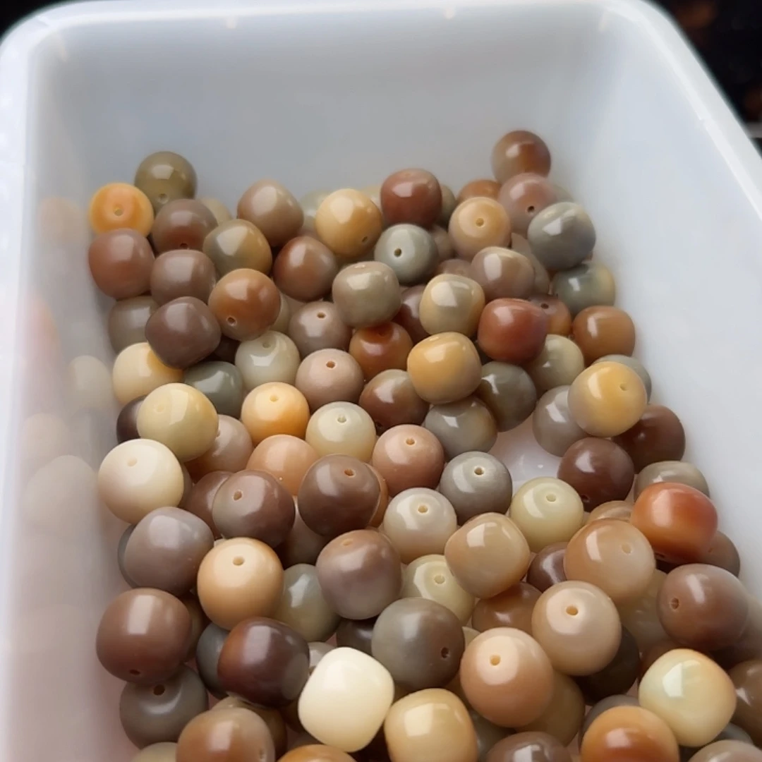 吊坠菩提根/象牙果20颗油膏黛青干磨桶14
