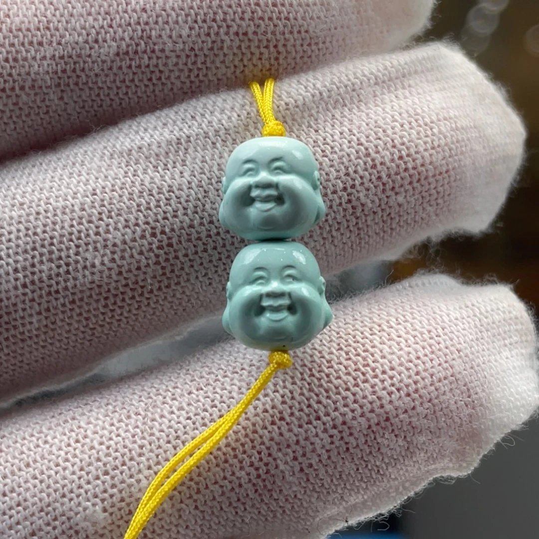 绿松石未镶嵌挂件