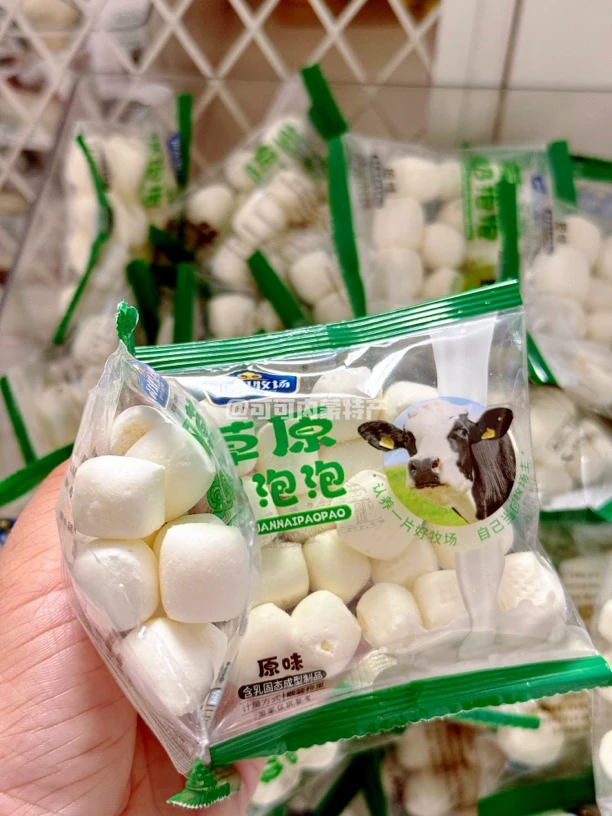 内蒙古特产奶泡泡奶豆酥脆口感奶酪零食宿舍甜酸奶奶制品零食