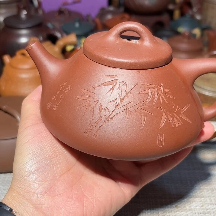 紫砂茶壶原矿宜兴紫砂300cc