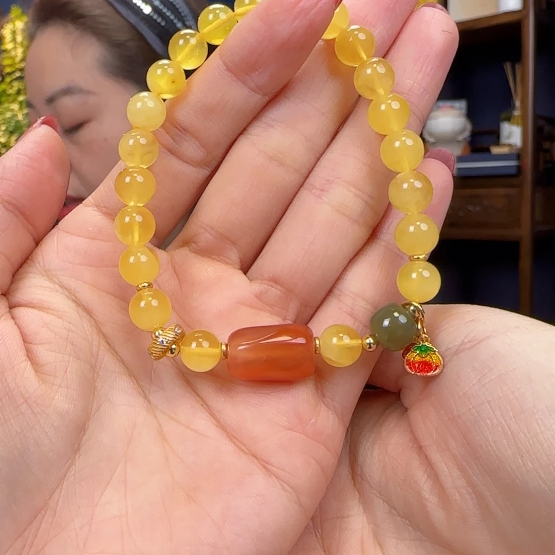 蜜蜡颈饰未镶嵌11111111111