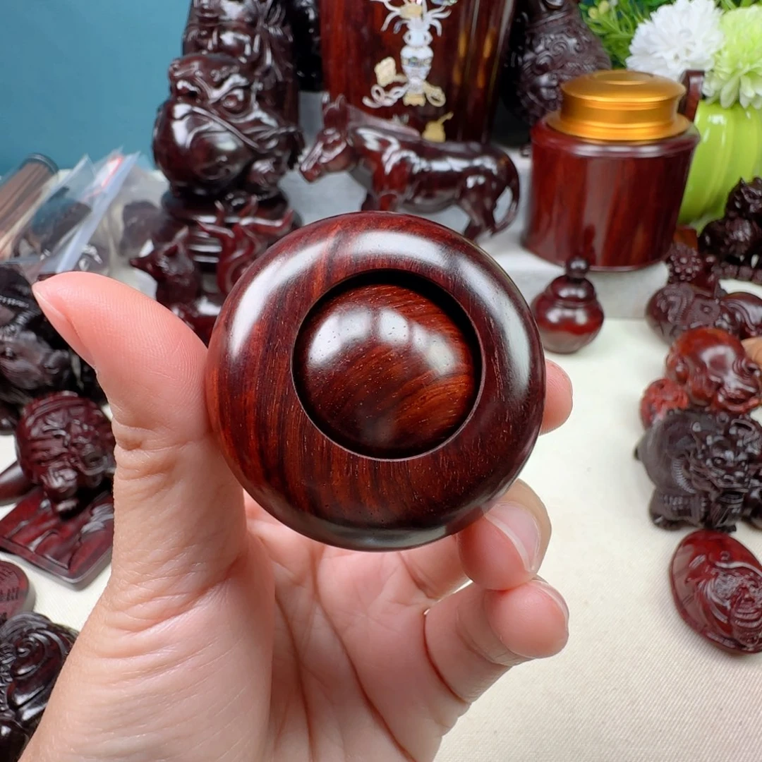 *****小叶紫檀把件时来运转合单