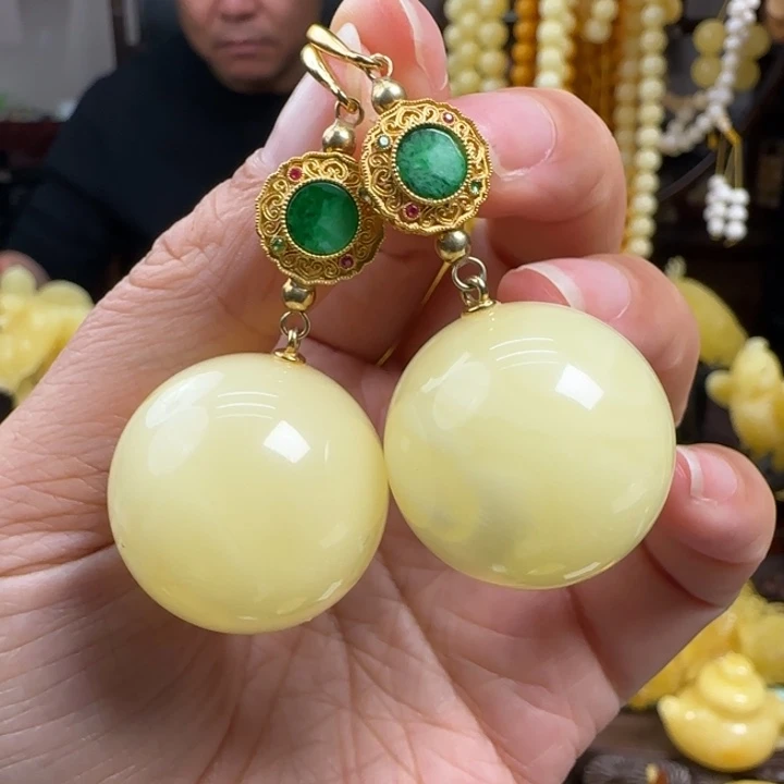 蜜蜡珠宝奇石未镶嵌25