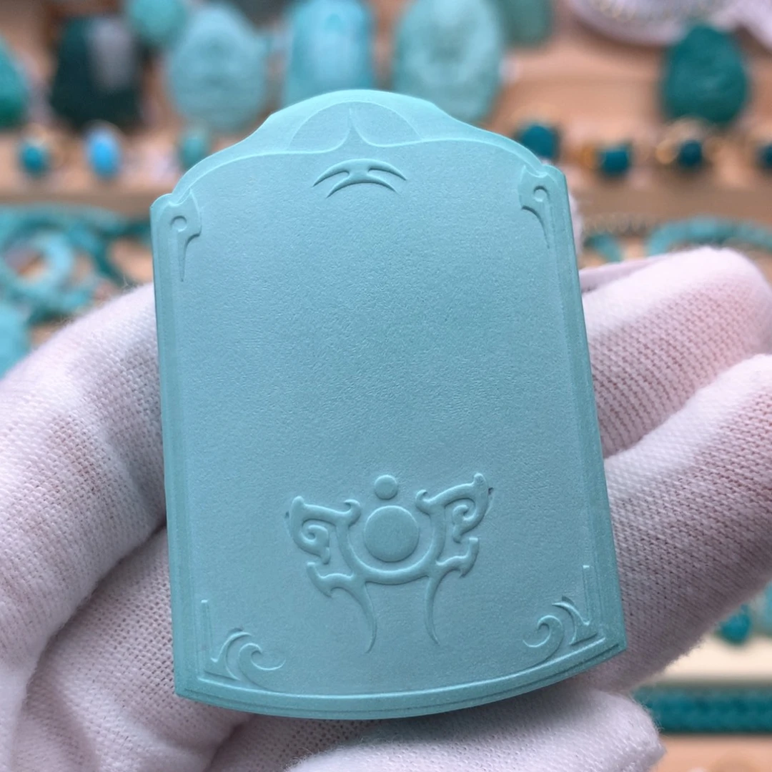 绿松石未镶嵌珠宝奇石